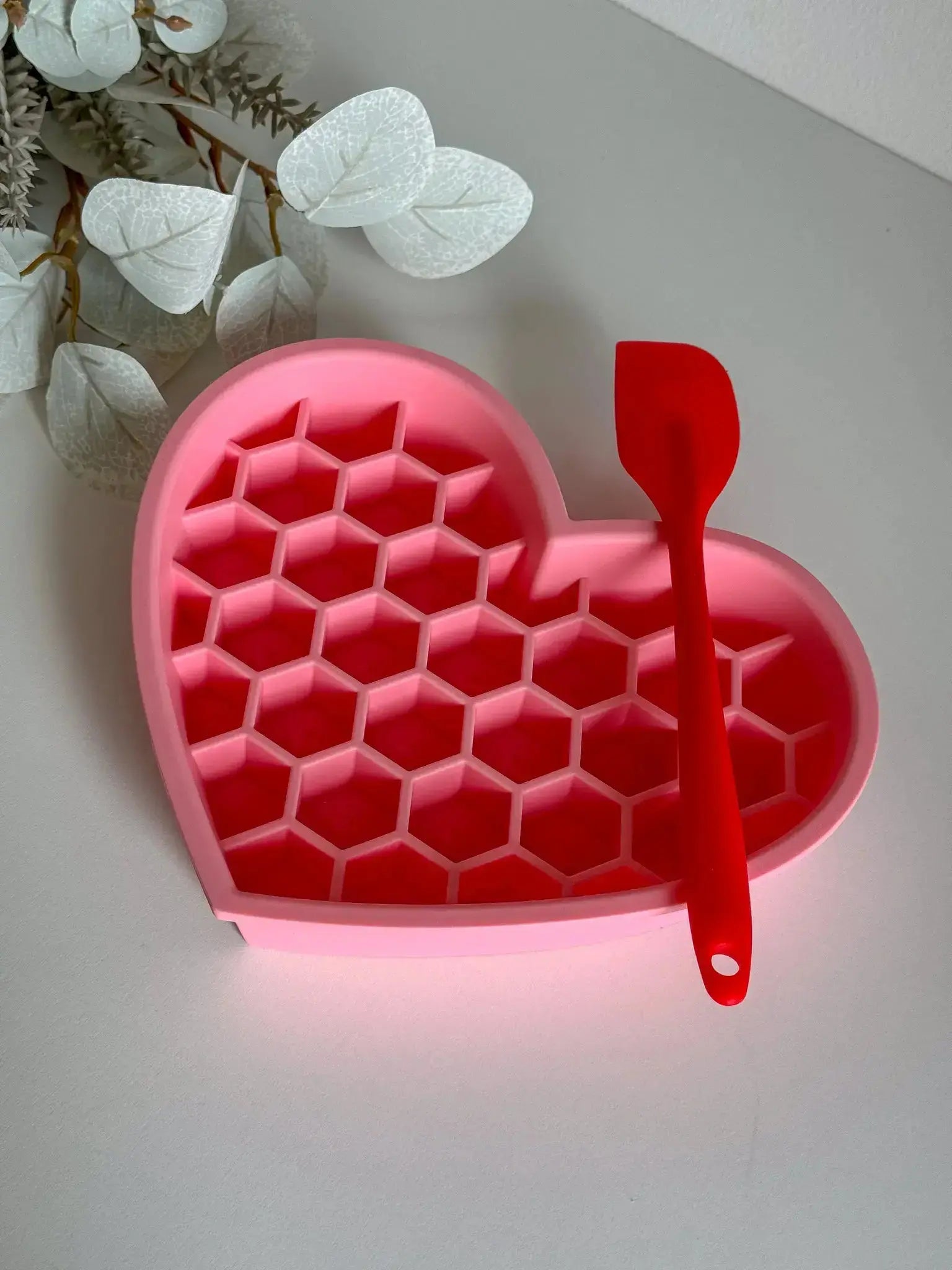 Slow Bowl 2in1 Heart – miska spowalniająca i mata do lizania dla psa (Red)