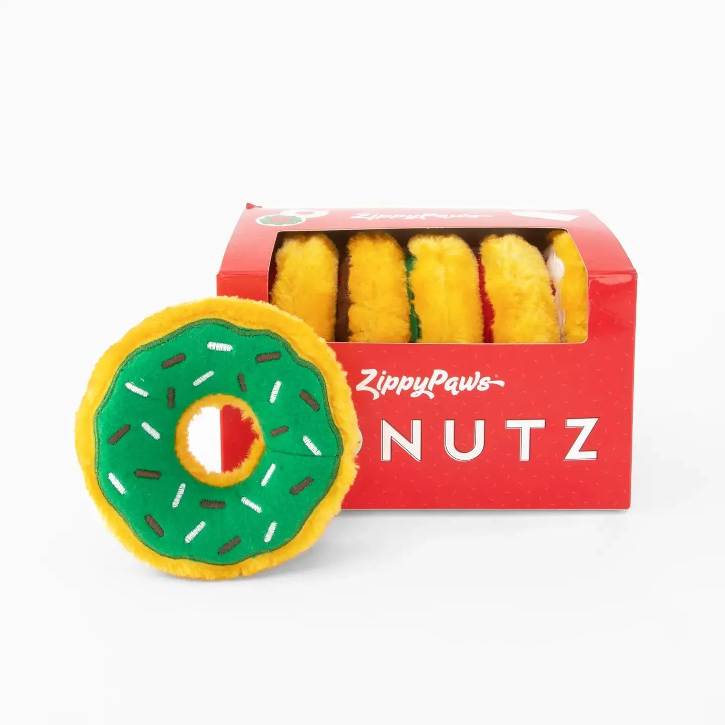 Holiday Donutz - Donuty Świąteczne - Zestaw - Gift Box (6-pack) - Christmas ZippyPaws