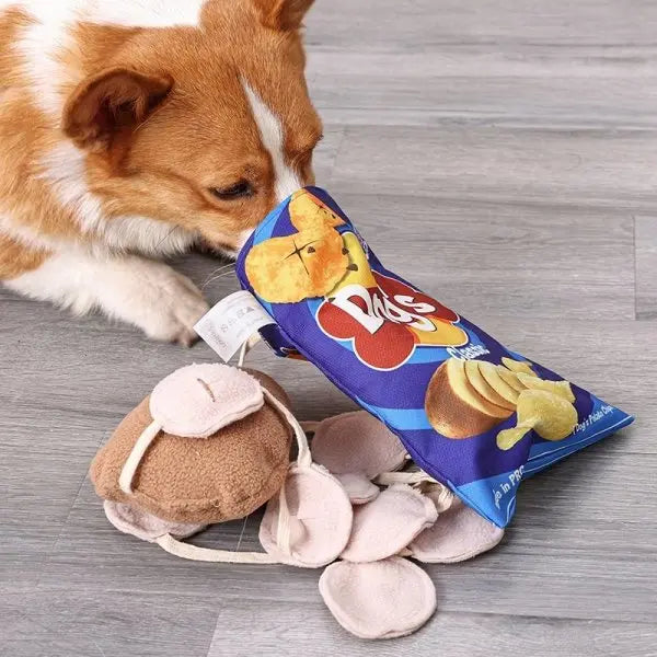 DOGLEMI Zabawka węchowa ChiPSY kolor niebieski Doglemi