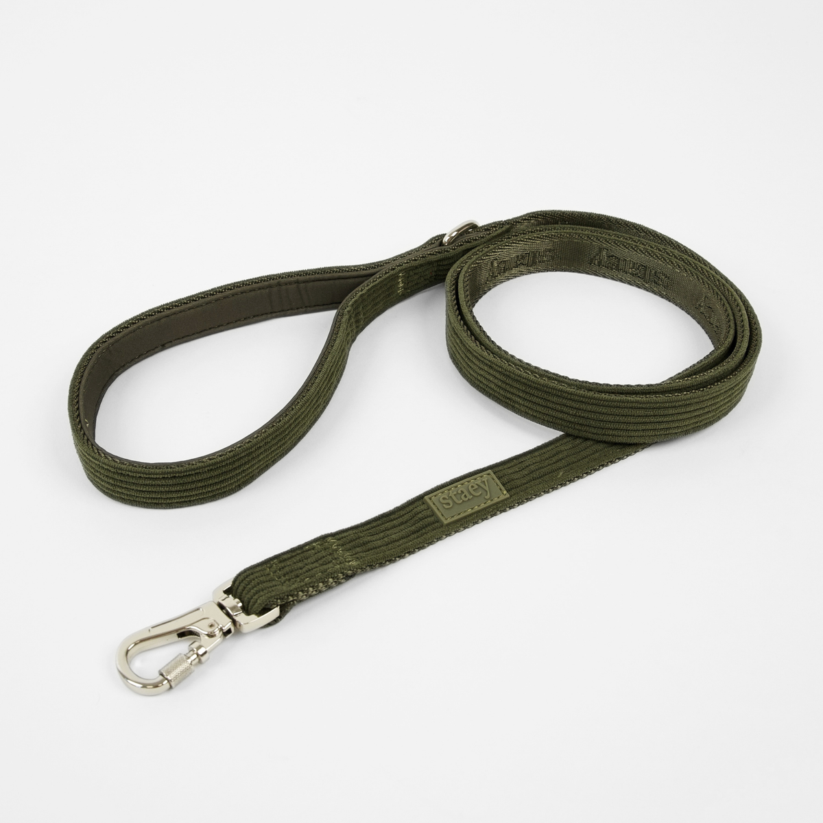 Elma Dog Leash | Moss Green: Medium
