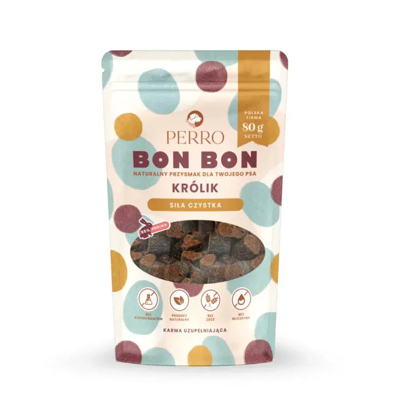 BON BON Królik – Siła czystka Przysmaki z dodatkiem funkcyjnym 80g - Psijemność