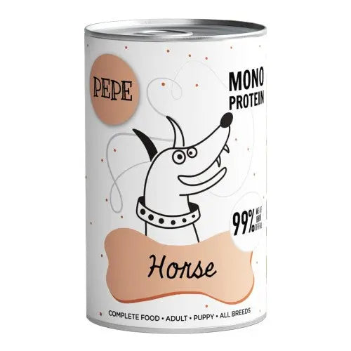 Karma mokra PEPE Horse (konina) 400g Paka Zwierzaka