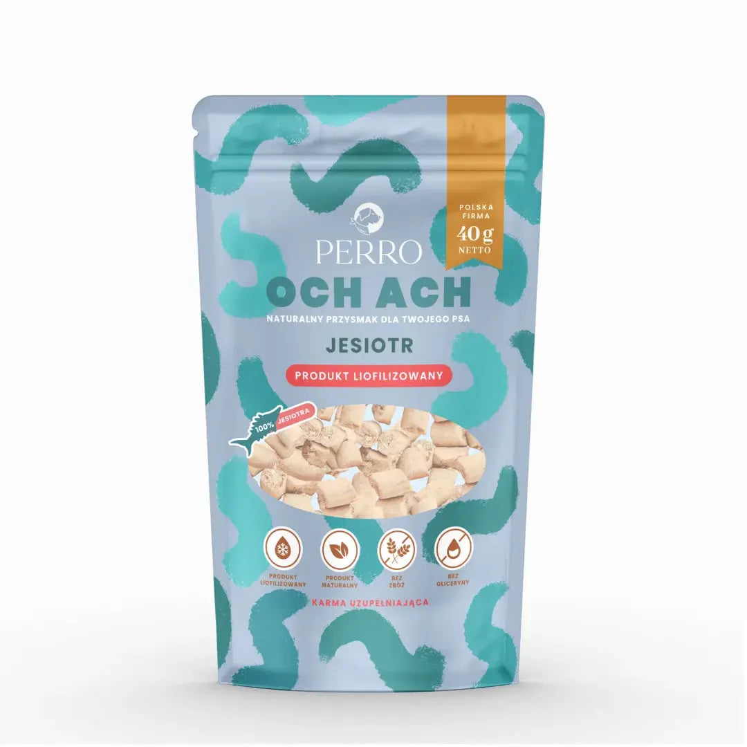 OCH ACH Jesiotr Przysmaki liofilizowane 40g Perro