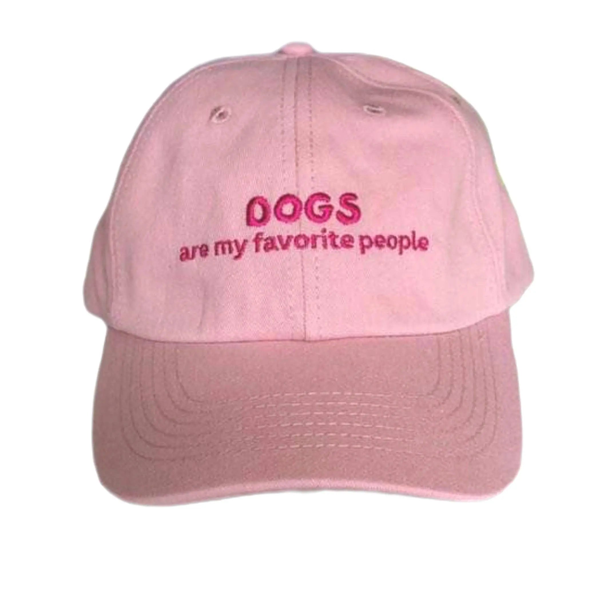 Czapka - "Dogs are my favorite people" - kolor różowy Wuffelliebe
