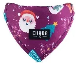 CHABA CHUSTA ŚWIĄTECZNA DO OBROŻY BURGUNDOWA Chaba