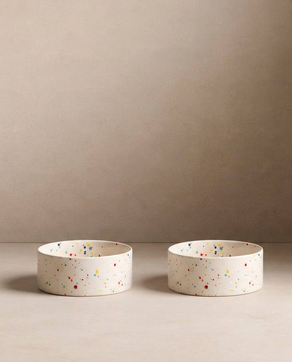 New Party Pet Bowl 16,5cm White