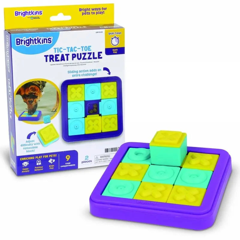 Brightkins Łamigłówka Gra TIC-TAC-TOE Brightkins