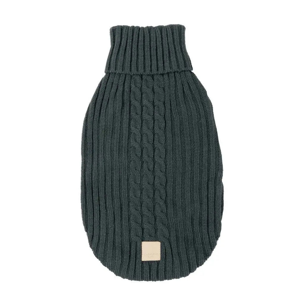 Sweter z dzianiny FuzzYard Life Szary Łupek S5 FuzzYard