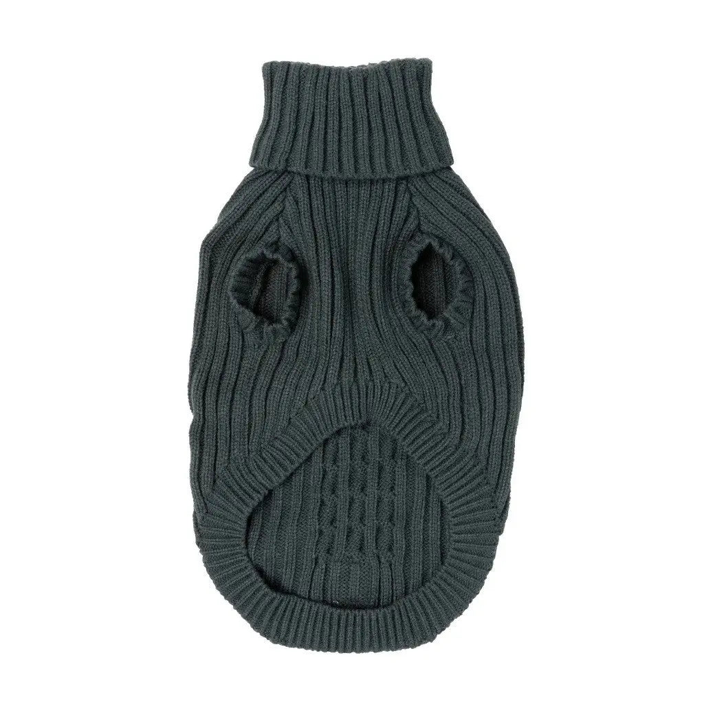 Sweter z dzianiny FuzzYard Life Szary Łupek S5 FuzzYard