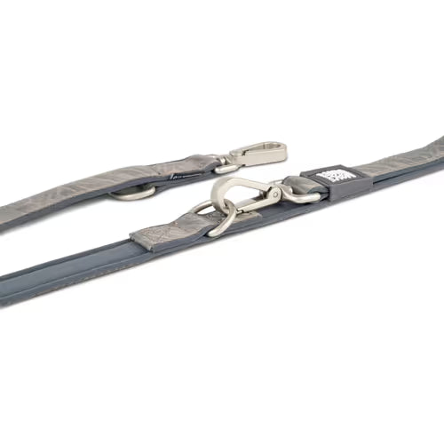 Max&Molly Multi Function Leash Matrix 2.0 Stone - przepinana smycz dla psa, odblaskowa, szara Max&Molly