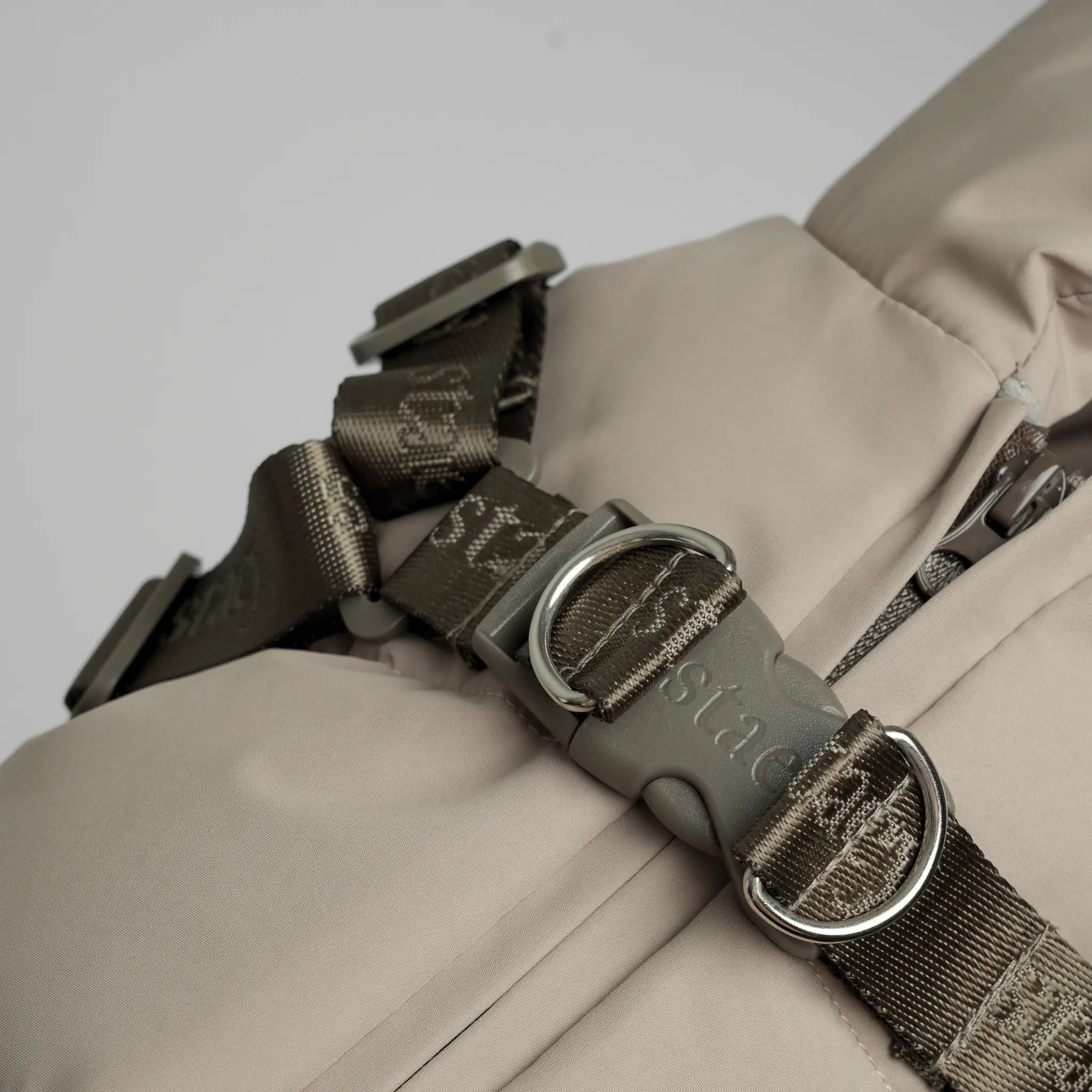 Vera Dog Coat with Harness | Sand: M Staey