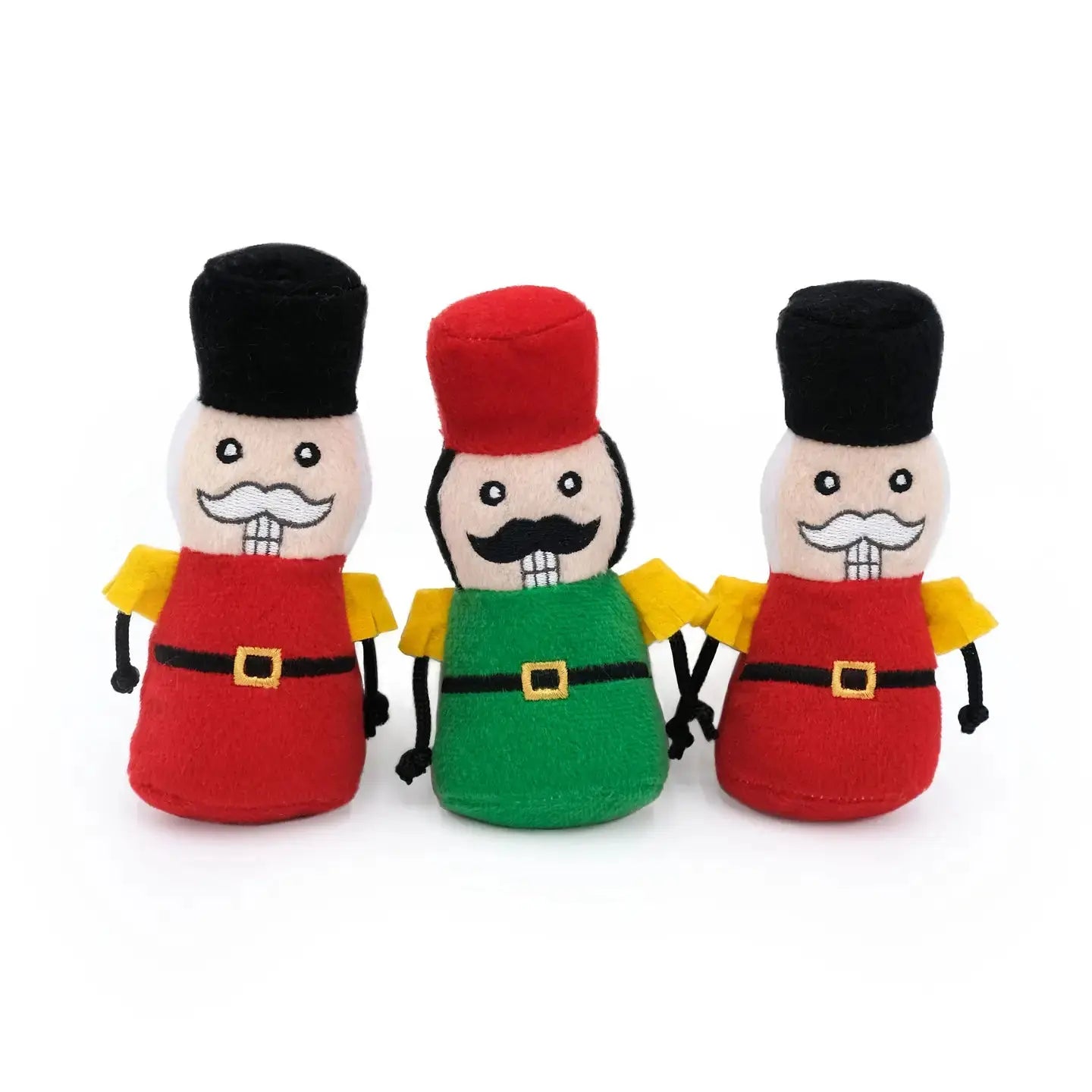 Holiday Miniz 3-Pack - Dziadek do orzechów ZippyPaws