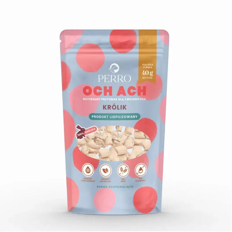 OCH ACH Królik Przysmaki liofilizowane 40g Perro