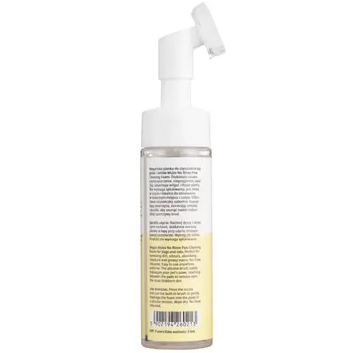 Mubo No Rinse Paw Cleaning Foam Banana 200ml - pianka do mycia łapek psa i kota, bez spłukiwania, bananowa