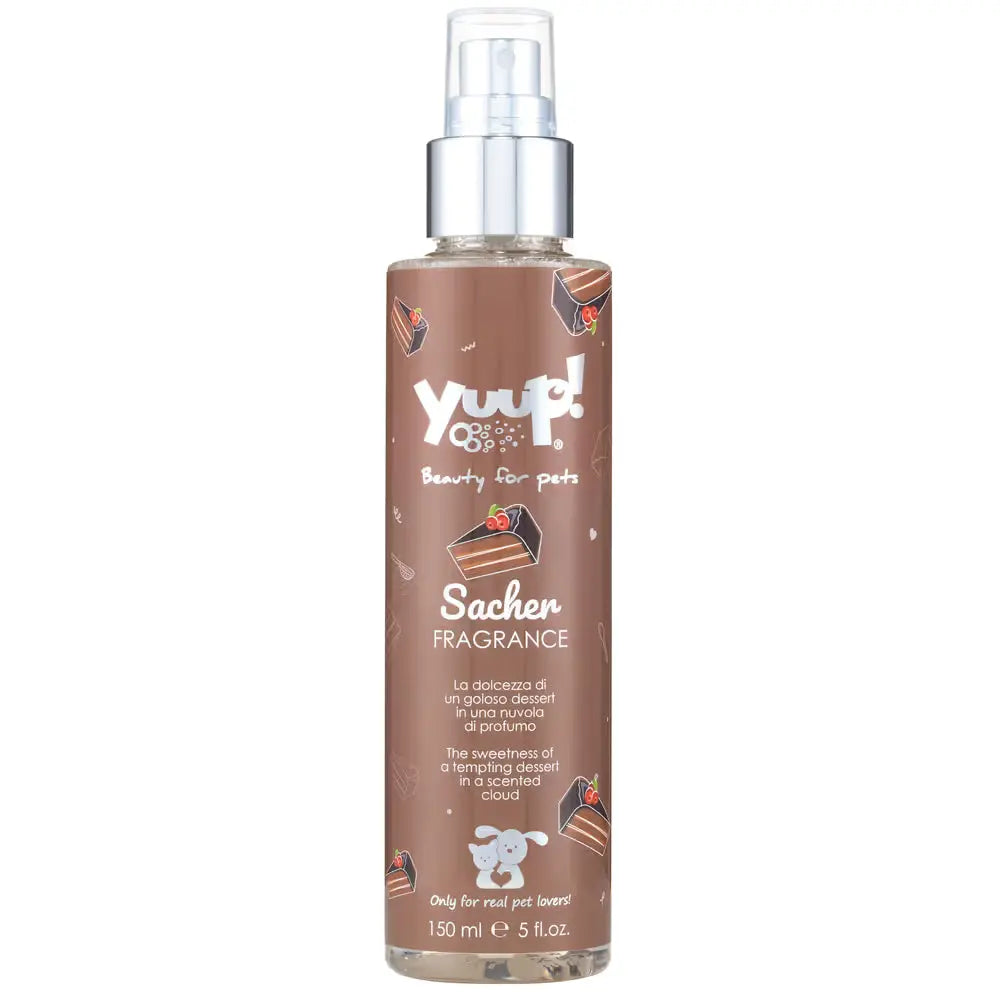 Yuup! Sacher Fragrance 150ml - perfumy dla psa i kota, tort czekoladowy