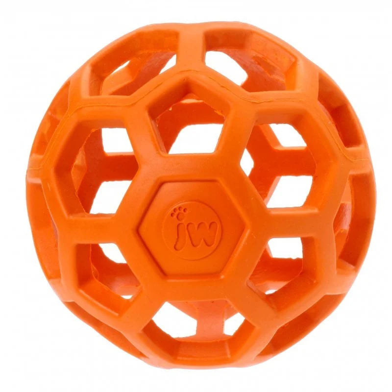 JW Pet – Hol-ee Roller Small 8,7 cm – Piłka ażurowa – pomarańczowa