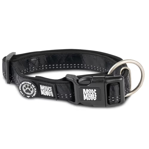 Max&Molly GOTCHA! Smart ID Matrix 2.0 Collar Black- obroża dla psa z identyfikatorem QR, czarna Max&Molly