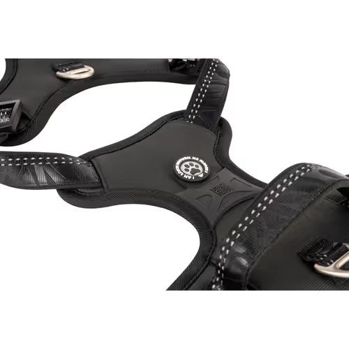 Max&Molly Sport Harness Matrix 2.0 Black - szelki regulowane dla psa, z identyfikatorem QR, czarne Max&Molly