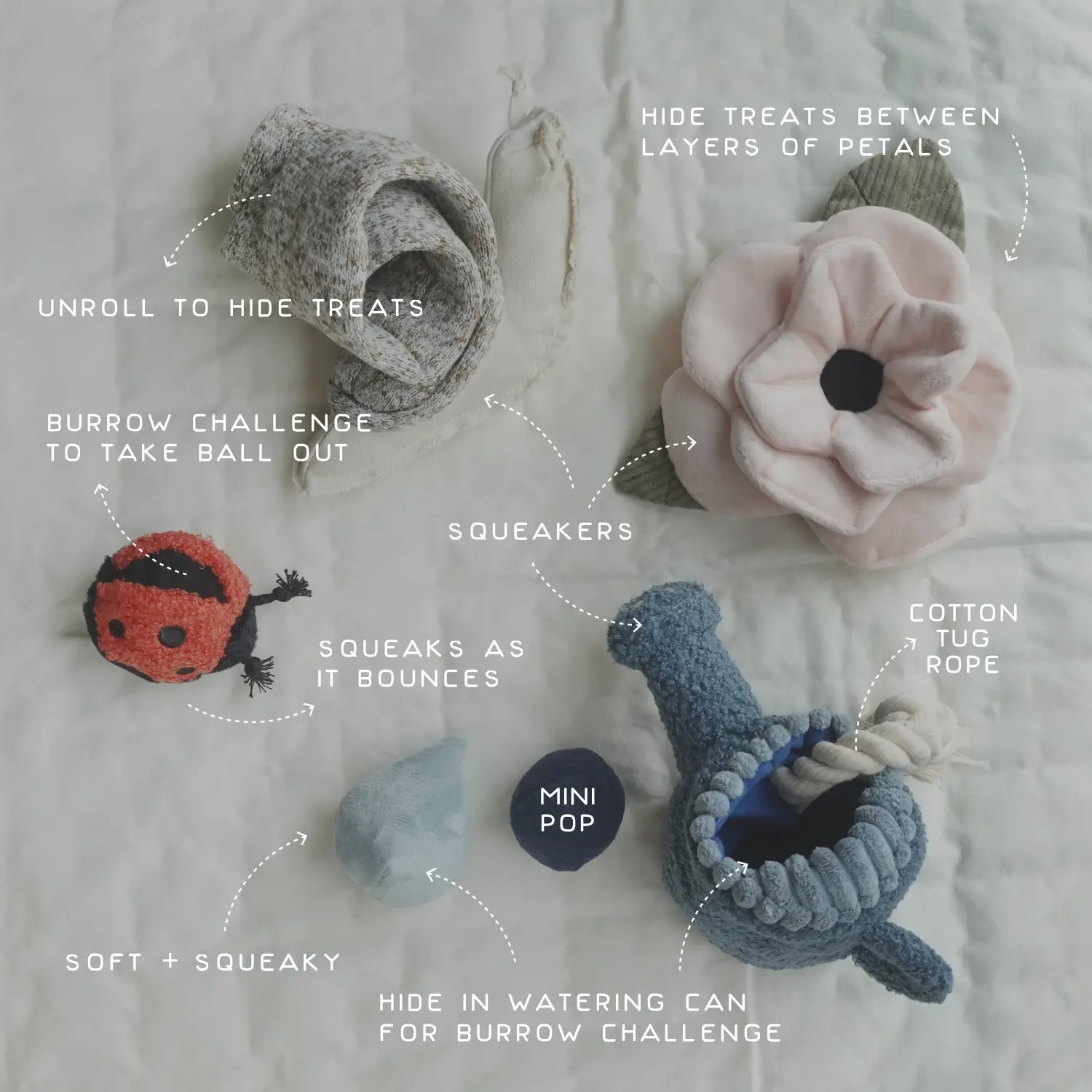 GARDEN ZESTAW //Enrichment Toy Lambwolf