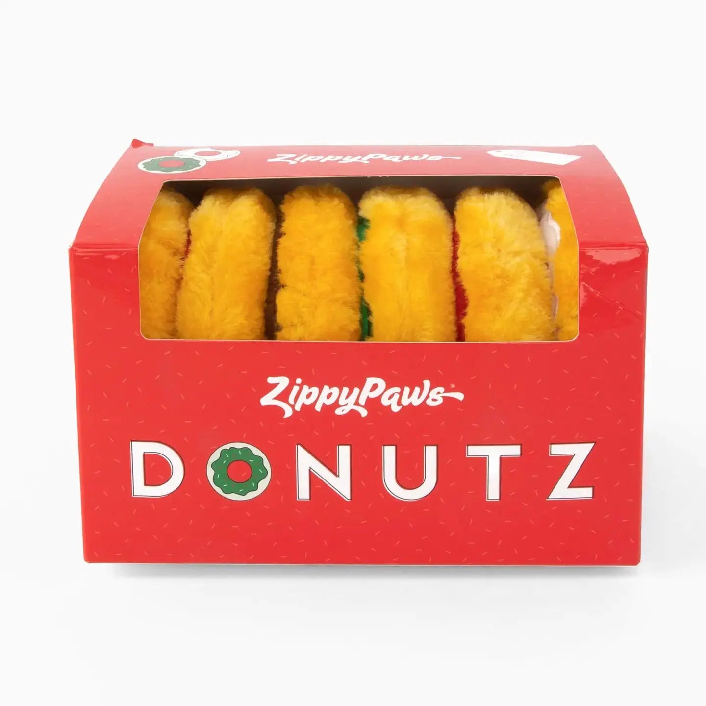 Holiday Donutz - Donuty Świąteczne - Zestaw - Gift Box (6-pack) - Christmas ZippyPaws