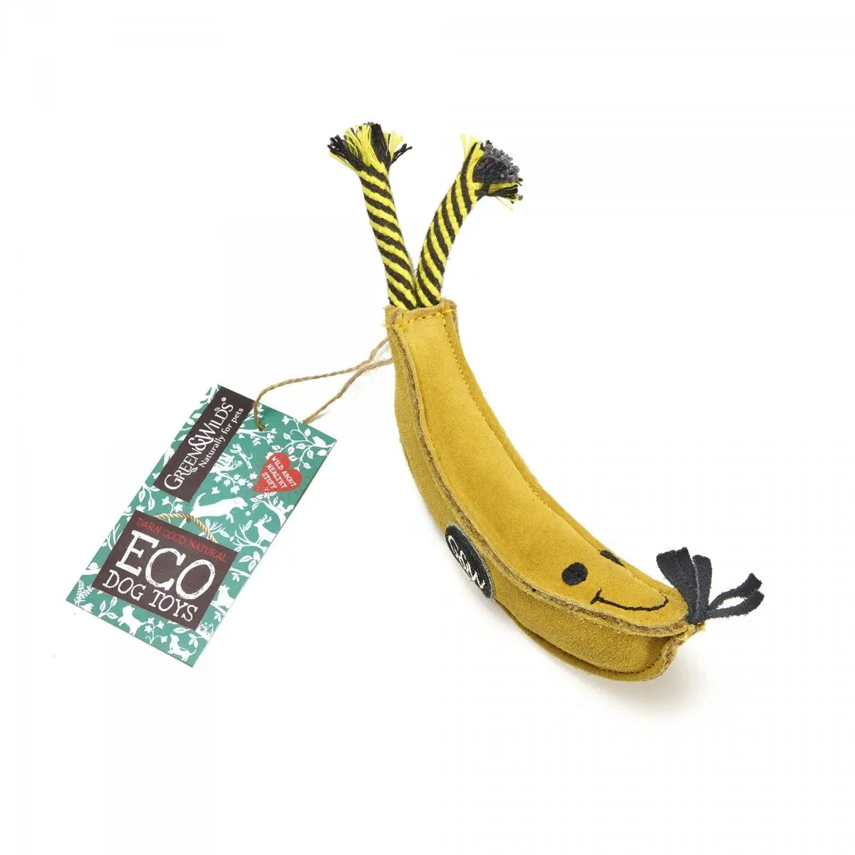 GREEN & WILD'S Barry the Banana (Banan) Zabawki ekologiczne Green & Wild's