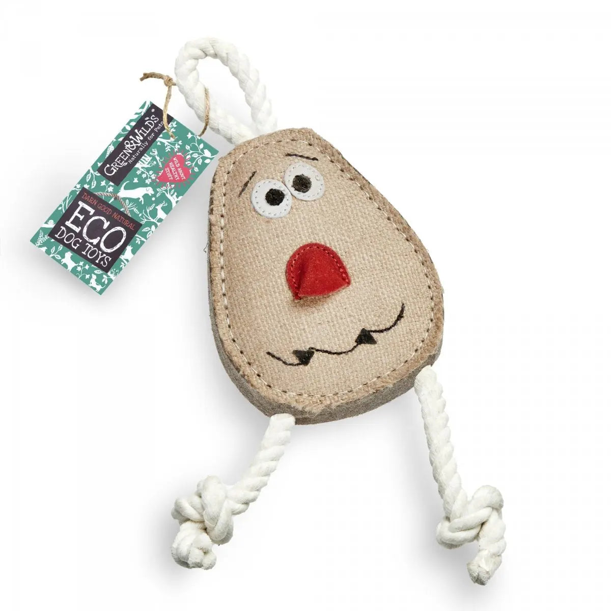 GREEN & WILD'S Spud Nik (Ziemniak) zabawka ekologiczna dla psa