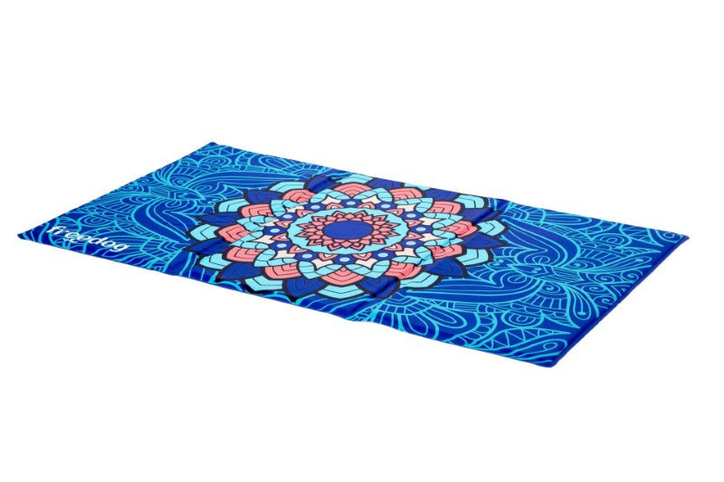 Freedog – Mandala niebieskie 50x40cm – Mata chłodząca