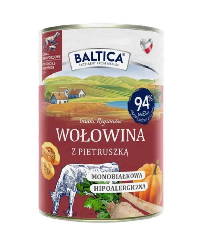 Baltica – Wołowina z pietruszką 400g