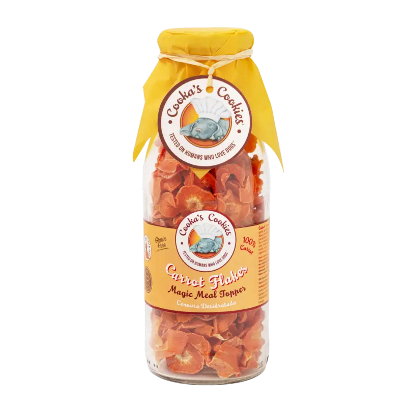 Cooka’s Cookies CARROT FLAKES Płatki z marchewki 140g Cooka’s Cookies