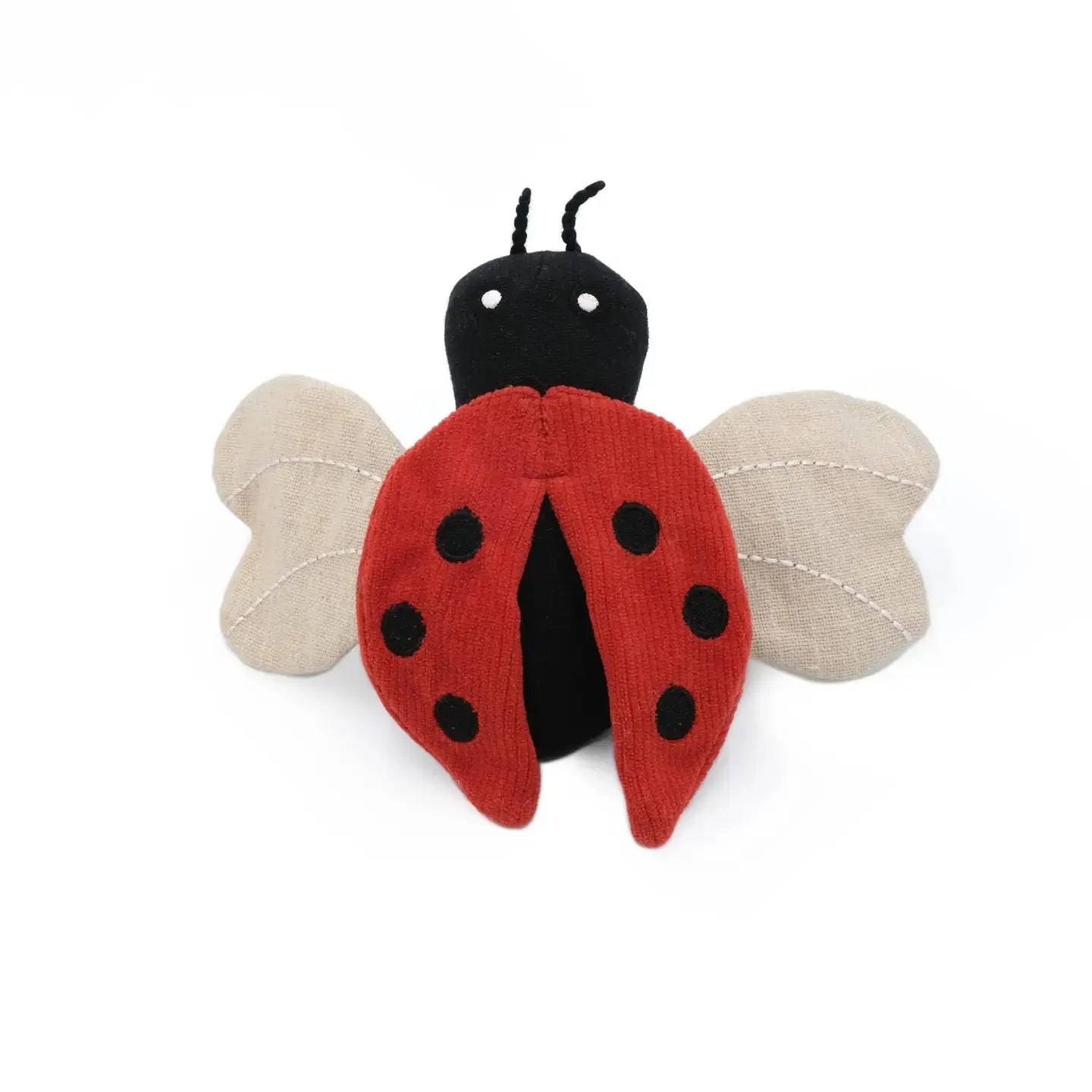 Zippypaws Ecozippy Corduroy Critter - Ladybug - Biedronka ZippyPaws