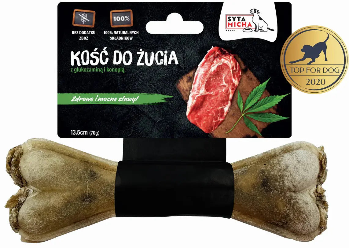 Kość do żucia dla psa na mocne stawy 13.5 cm Syta Micha
