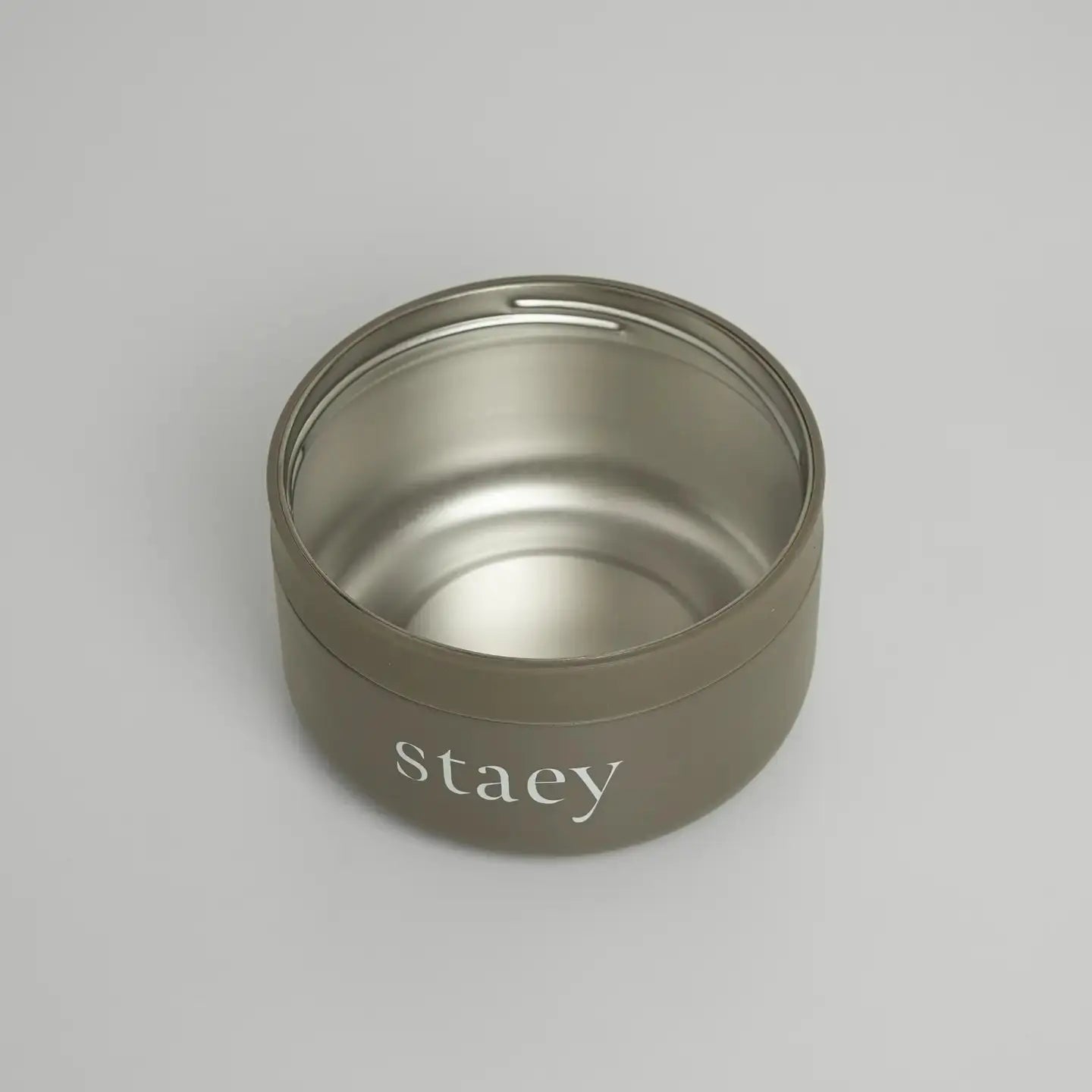 Noona 2-in-1 Bottle with Bowl – stalowa butelka z miską dla psa