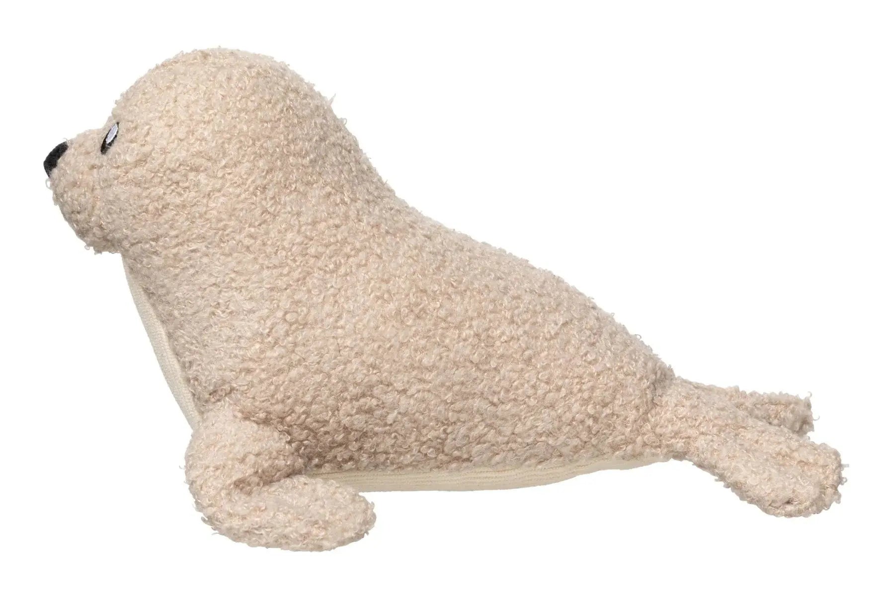 FuzzYard Life Zabawka dla Psa - Foczka - Piaskowy FuzzYard
