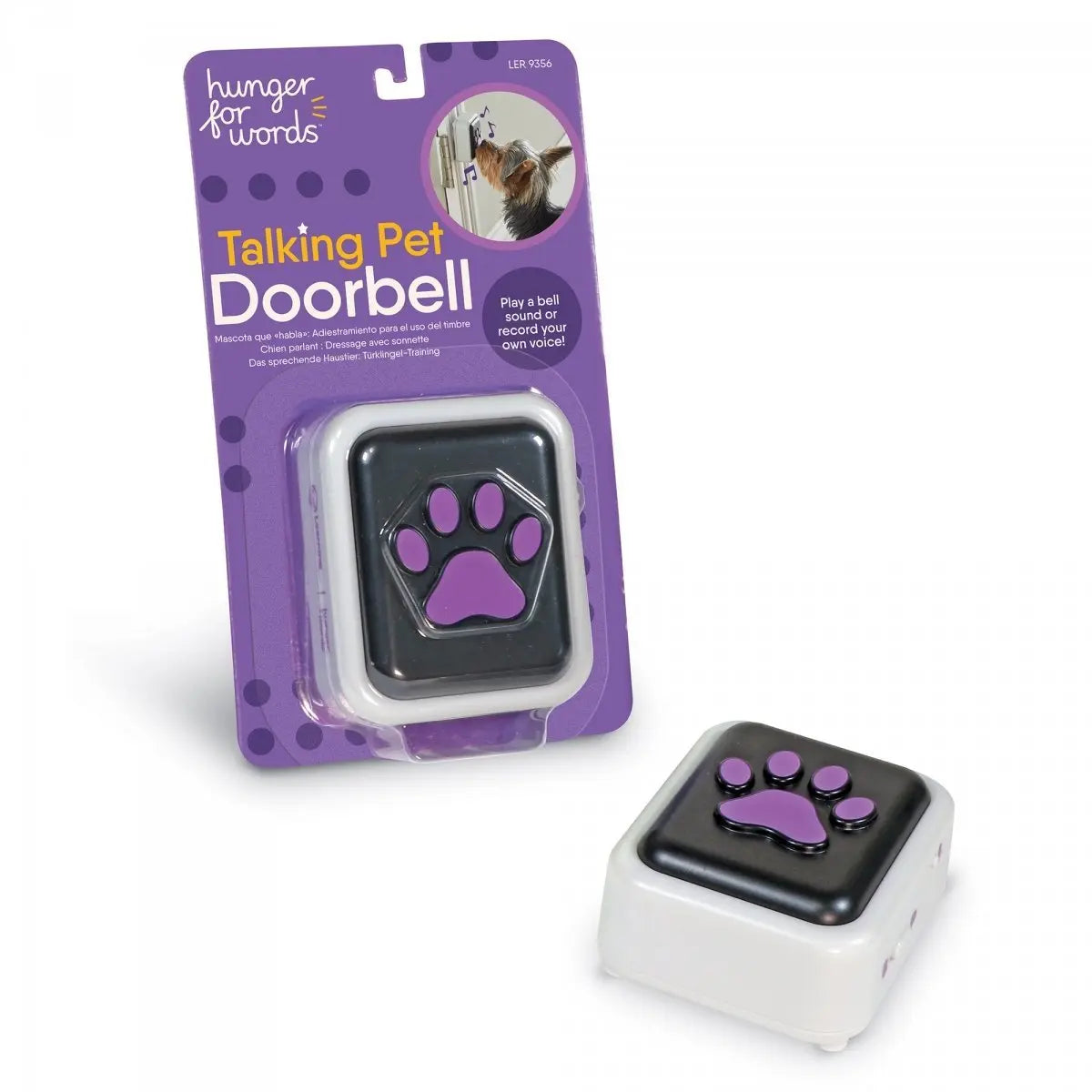 Hunger for Words TALKING PET Doorbell Dzwonek do drzwi