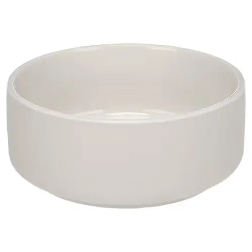 Flamingo Rama Ceramic Bowl White - miska ceramiczna dla psa, kota, biała - L