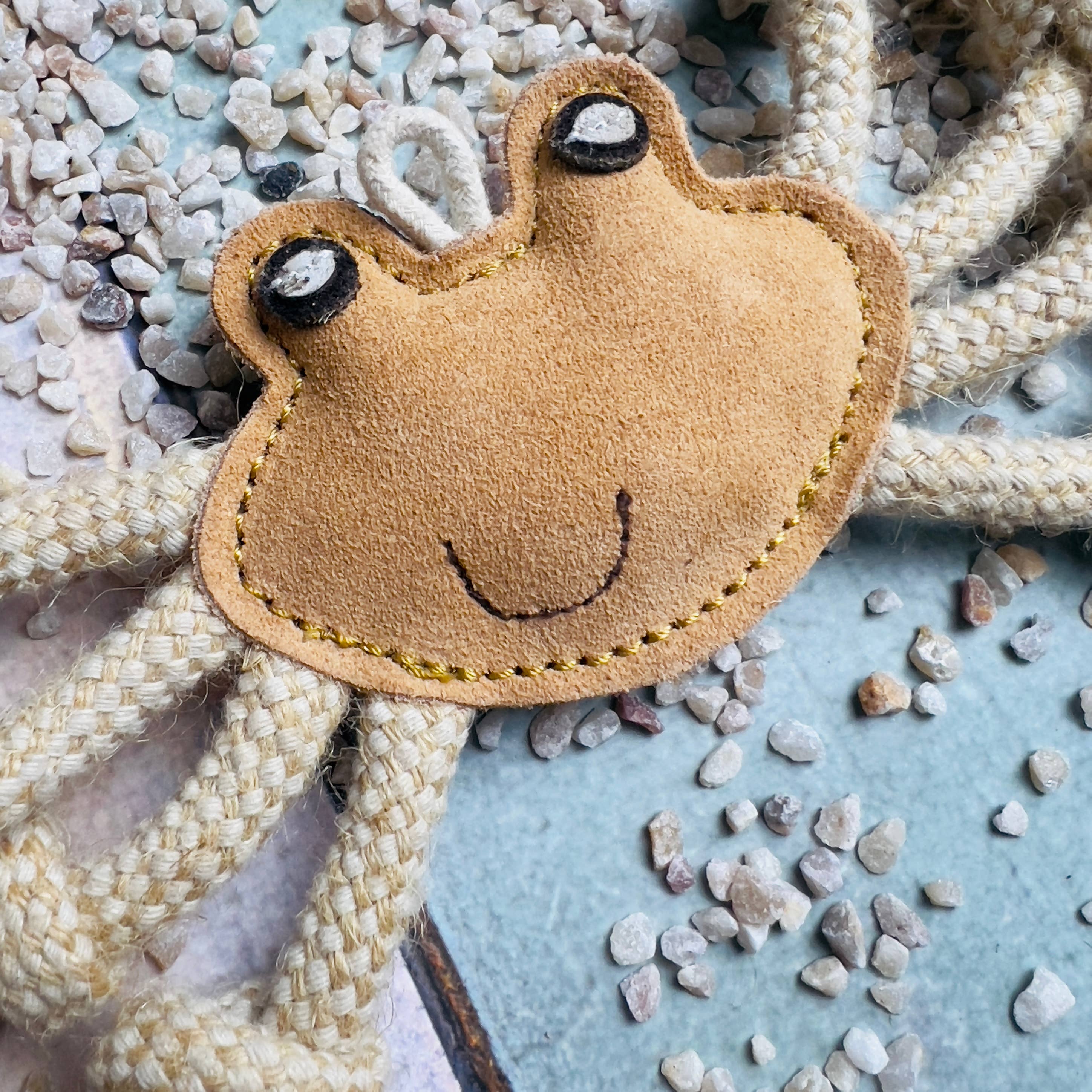 Naturalna zabawka dla małych psów LITTLE CRAB 🦀🦀🦀