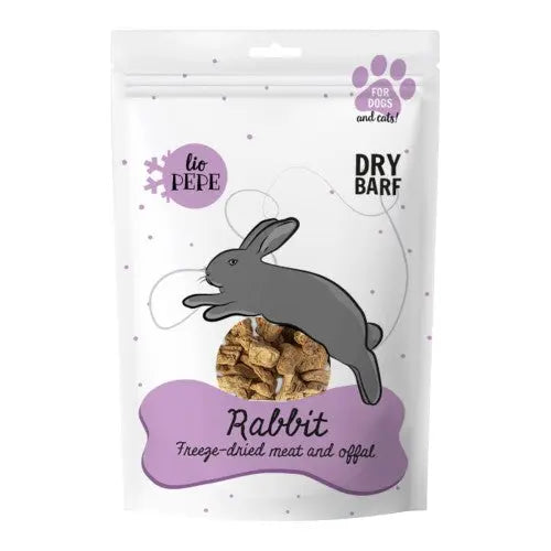 Przysmak Lio PEPE Rabbit (królicza wątróbka) 60g Paka Zwierzaka