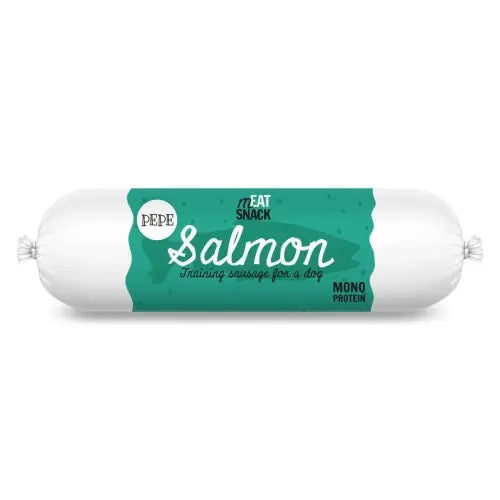 Kiełbaska PEPE Salmon (łosoś) 200g PEPE VET
