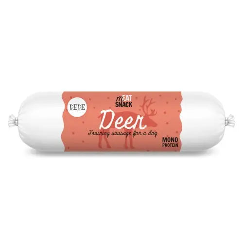 Kiełbaska PEPE Deer (jeleń) 200g PEPE VET