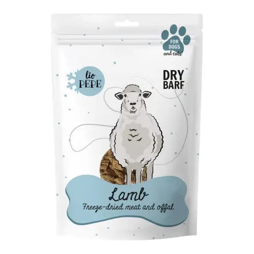 Przysmak Lio PEPE Lamb (jagnięce płuco) 30g Paka Zwierzaka