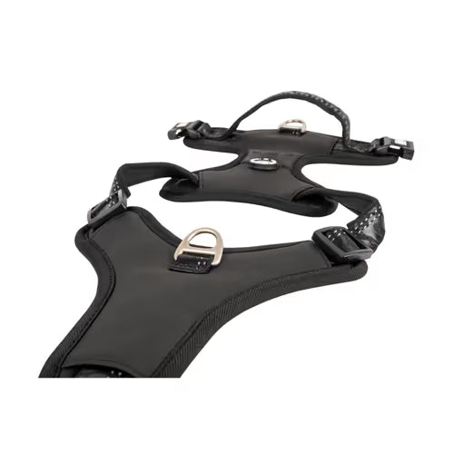 Max&Molly Sport Harness Matrix 2.0 Black - szelki regulowane dla psa, z identyfikatorem QR, czarne Max&Molly