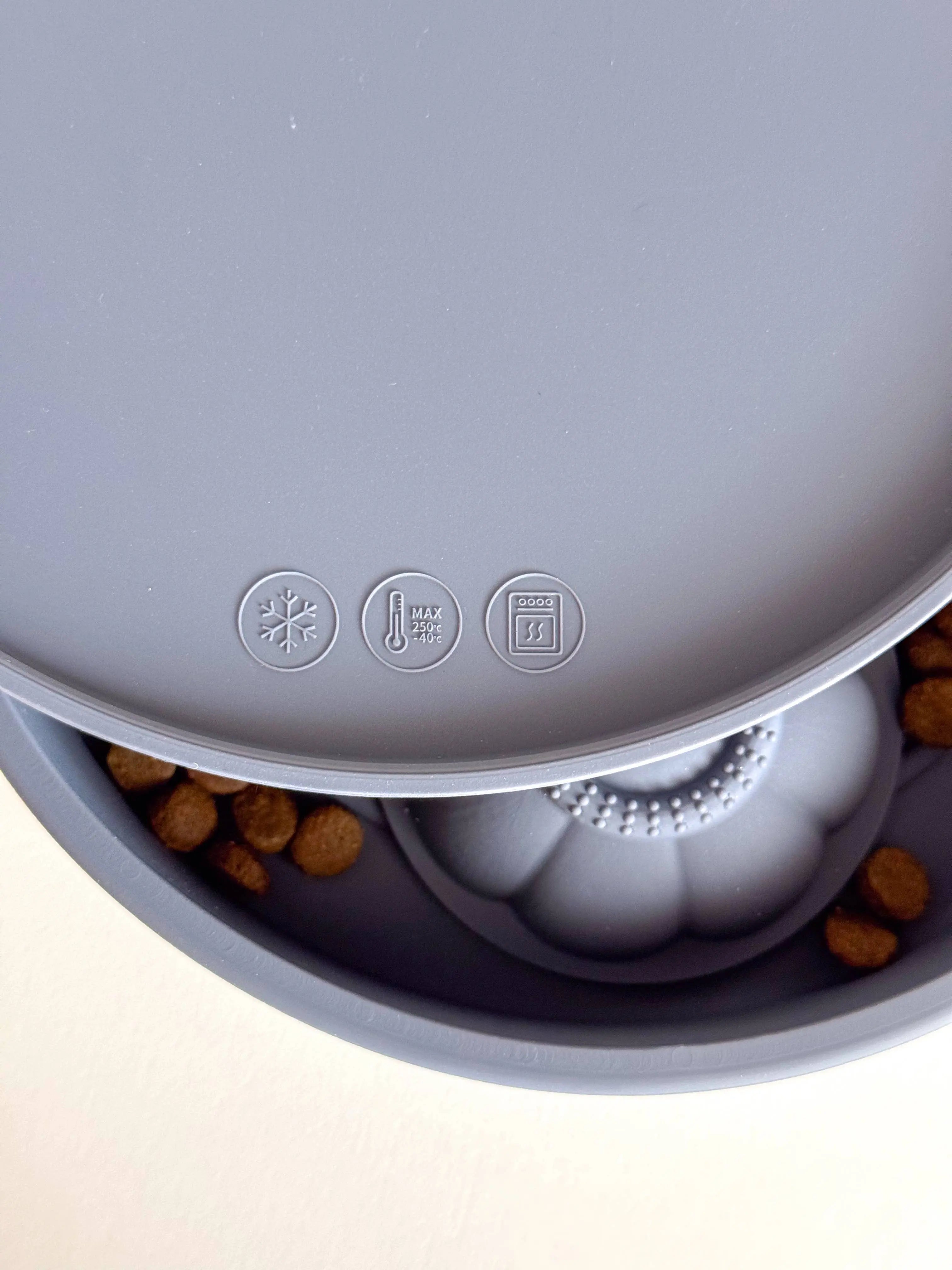 3in1 Slow Bowl, Lick Mat, Treat Mold for Dogs: Blue