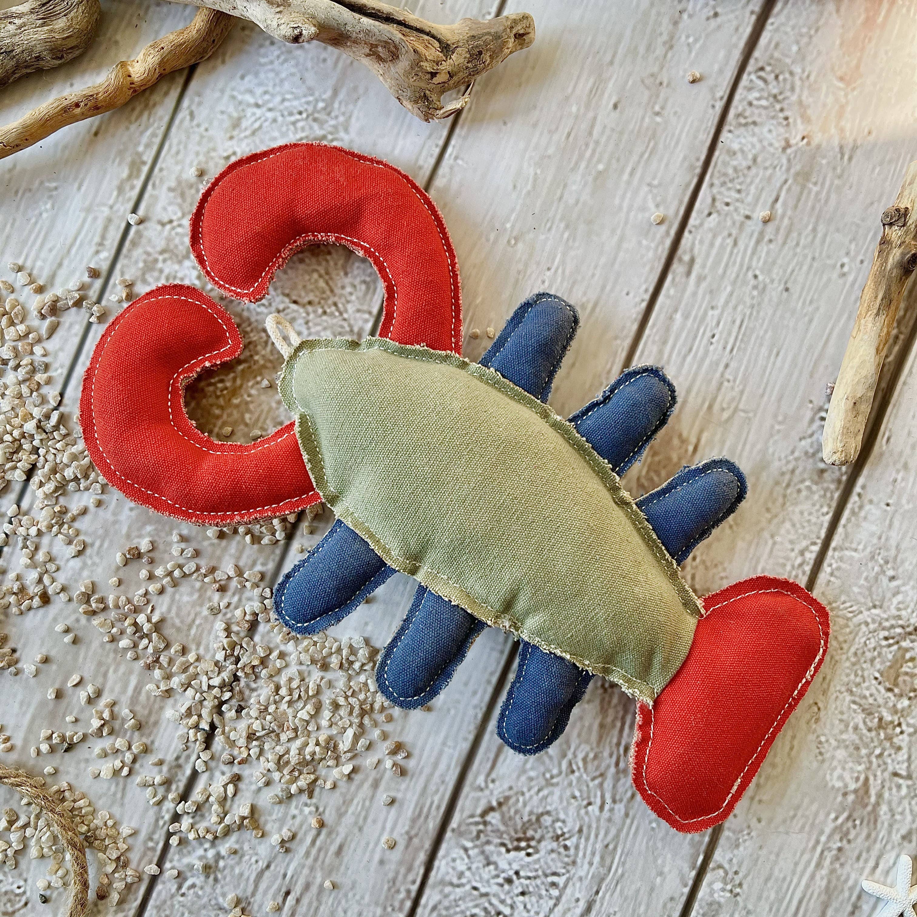 Homar z wytrzymałego płótna bawełnianego z wypełnieniem z włókna kokosowego 🦞  lub jako nazwa produktu: