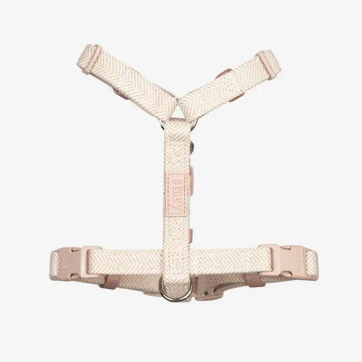 Tara H-Strap Dog Harness | Light Rose: M
