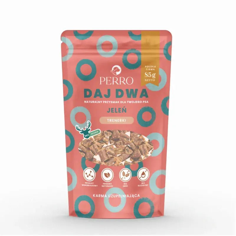 DAJ DWA Jeleń Trenerki 85g - Psijemność