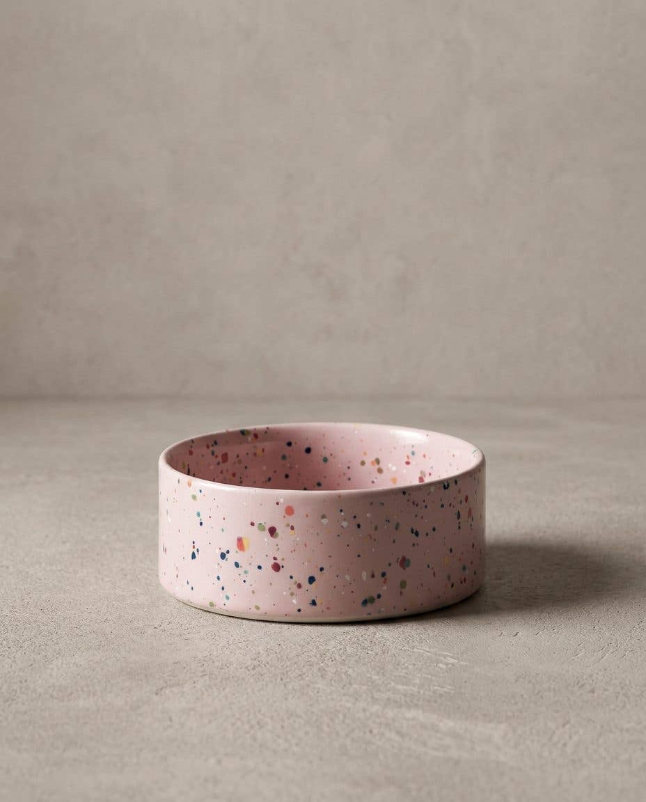 New Party Pet Bowl 14cm Pink