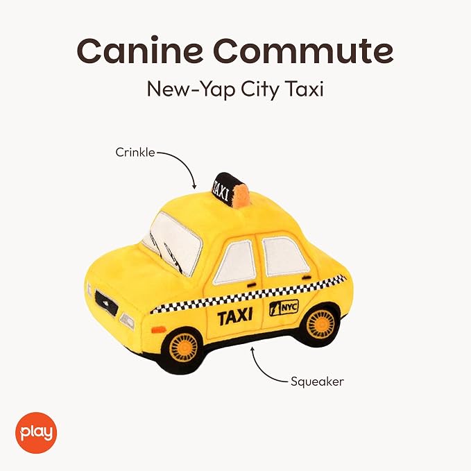 P.L.A.Y. Taxi – pluszowa zabawka dla psa