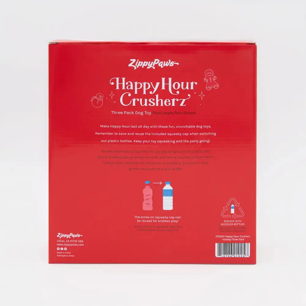 Zippy Paws - Happy Hour Crusherz - Zestaw Prezentowy ZippyPaws