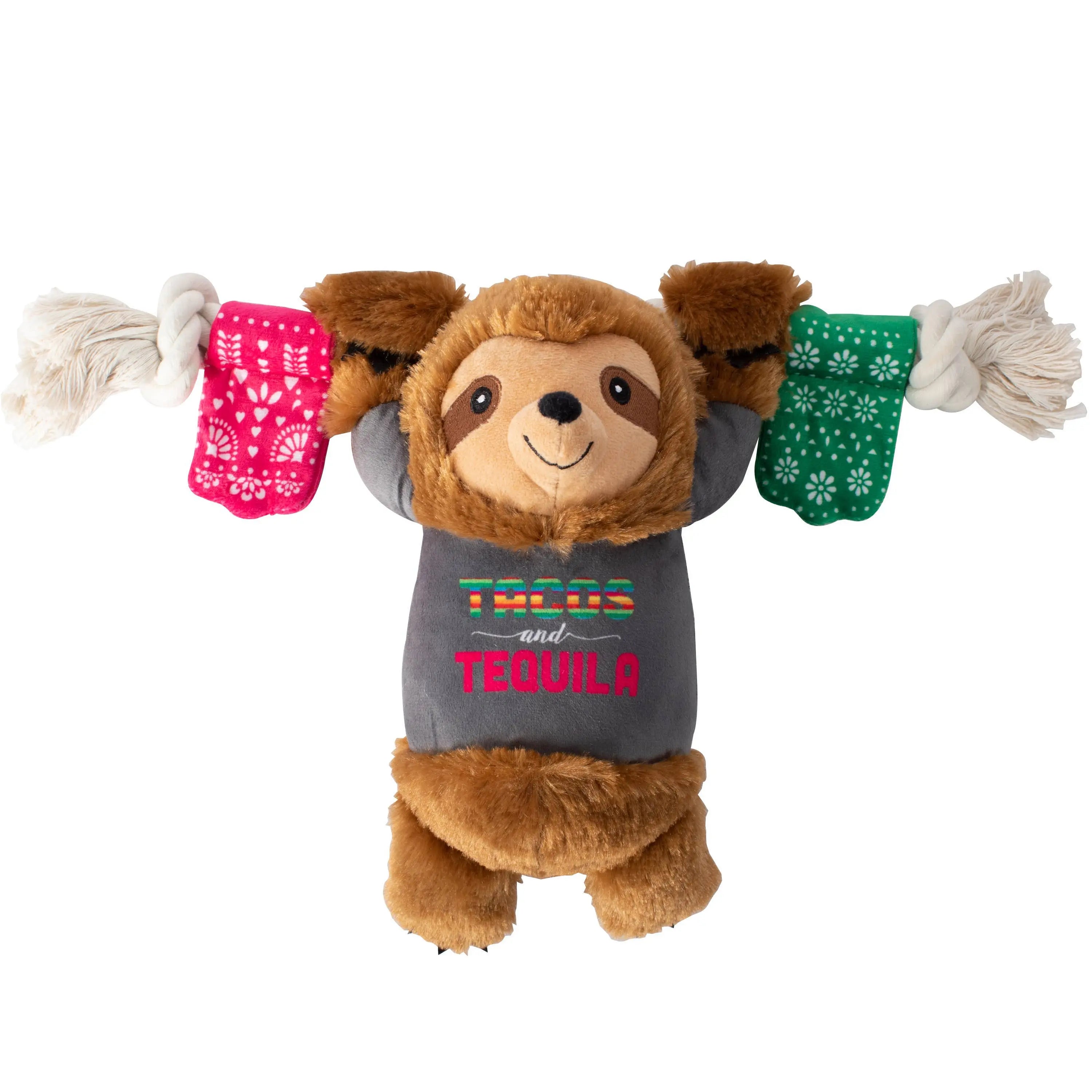 Fringe TACOS & TEQUILA PLUSH DOG TOY Fringe