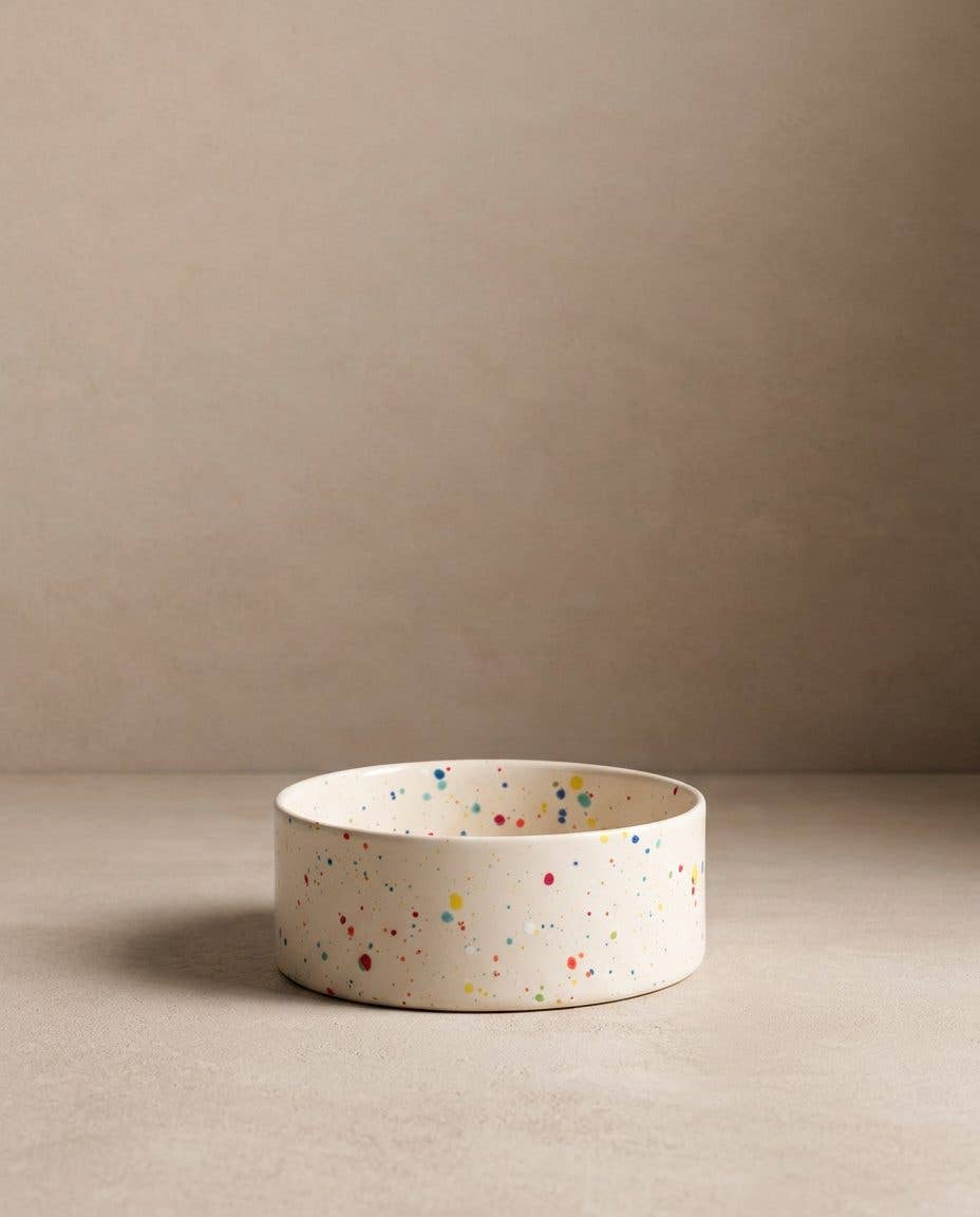 New Party Pet Bowl 16,5cm White